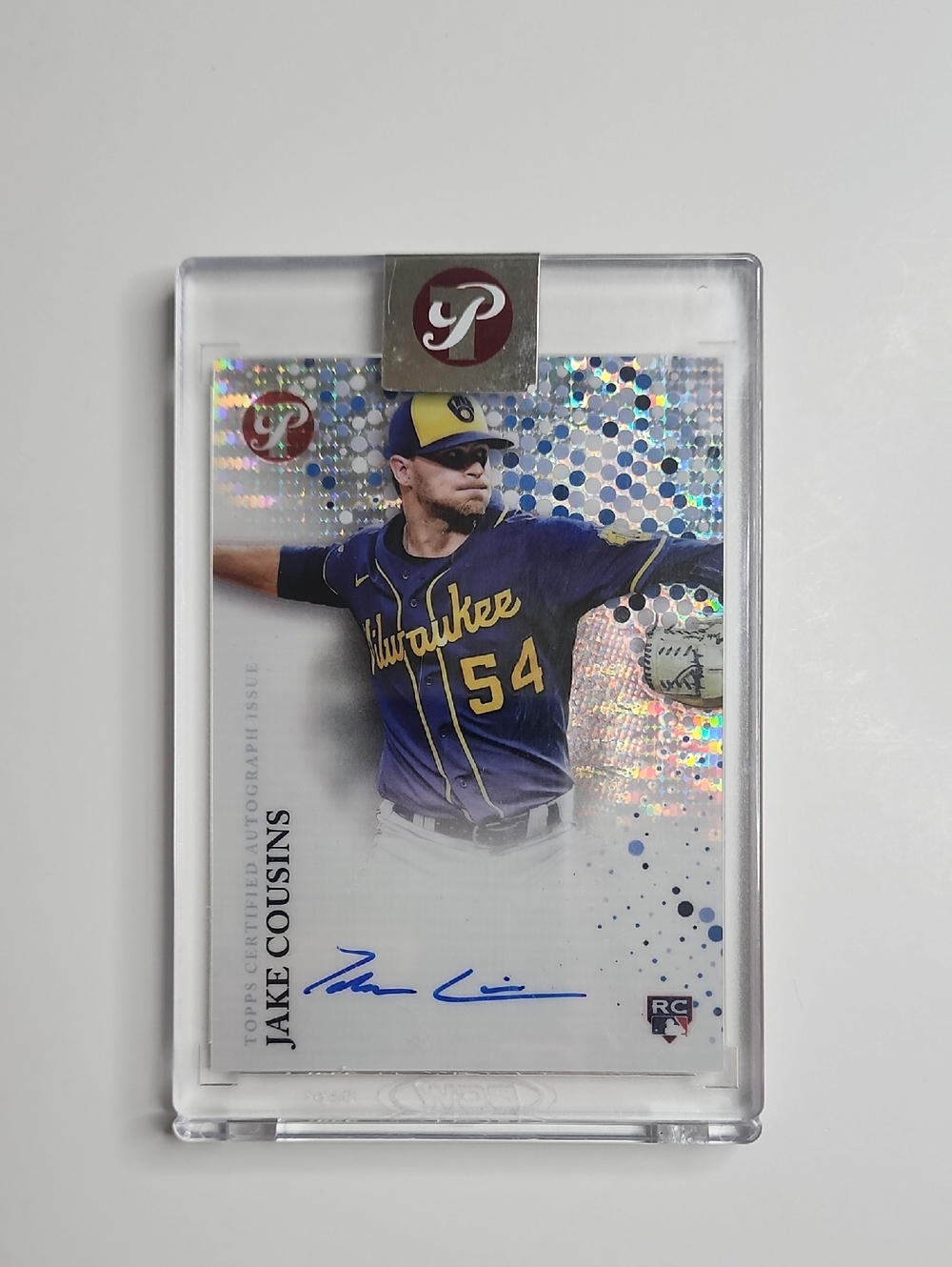 Jake Cousins ~ 2022 Topps ~ Pristine ~ Numbered 23/99 ~ Rookie ~ On Card Auto